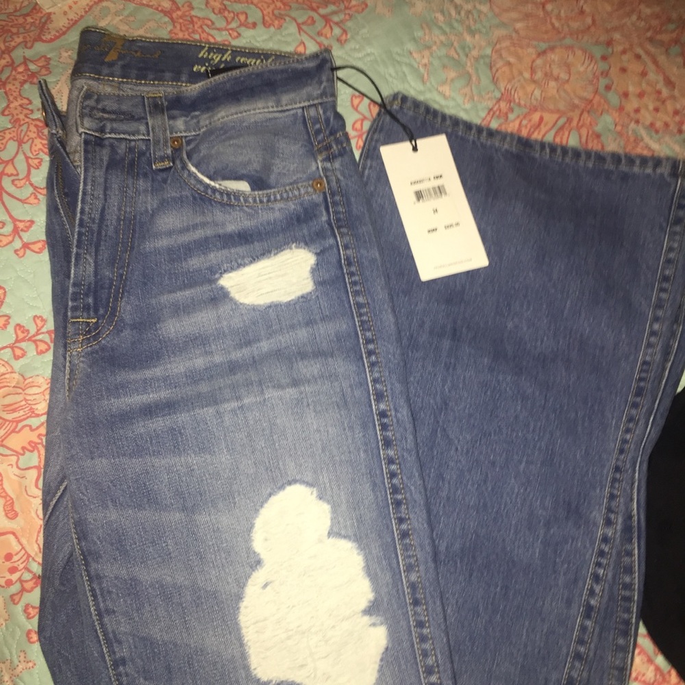 High Waist Bootcut Jeans